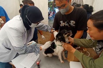 Rabies belum terdeteksi, DKPP Kota Madiun gelar vaksinasi gratis