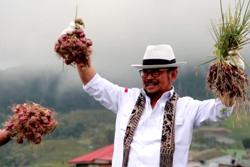 Mentan Syahrul Yasin Limpo puji keberhasilan pertanian di Solok