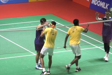 Fajar/Rian takluk dari pasangan India di Indonesia Open 2023