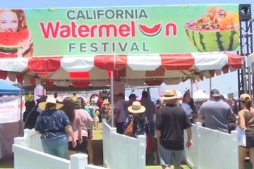Festival semangka digelar di Los Angeles