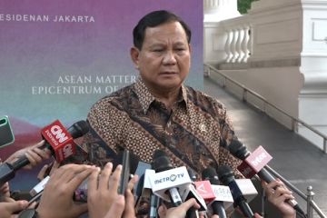 Menhan temui Presiden RI di istana, lapor hasil kunker luar negeri