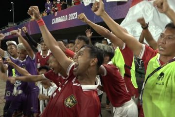 Bantai Myanmar 5-1, timnas sepak bola cp Indonesia masuk final