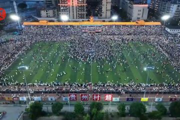 Turnamen sepak bola desa jadi fenomena viral di China