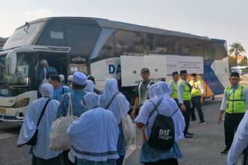 Seluruh kloter haji di Embarkasi Solo telah diberangkatkan