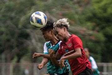 Uji coba Timnas wanita Indonesia U-19 di Palembang