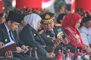 Gubernur Jatim berharap Polri jaga sinergitas wujudkan pemilu damai