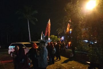 Peserta Jumbara Nasional terus berdatangan hingga malam hari