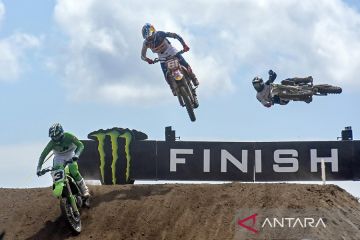 Race pertama MXGP Lombok 2023