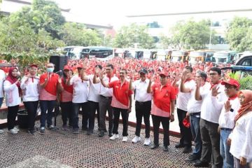 Untag Surabaya lepas ribuan mahasiswa KKN ke kabupaten Mojokerto