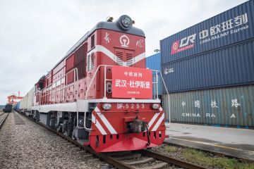 Wuhan catat peningkatan jumlah kereta kargo China-Eropa pada H1 2023