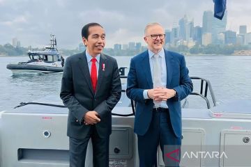 Jokowi sampaikan hal prioritas tingkatkan bilateral RI-Australia