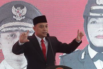 Wali Kota Eri: Polri tunjukkan komitmen berantas kejahatan di Surabaya