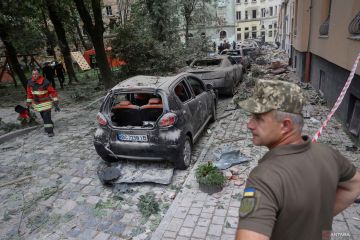 Rusia masih serang wilayah Ukraina dengan rudal