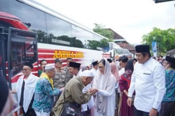 Pemkab Pacitan sambut kedatangan 163 jemaah haji