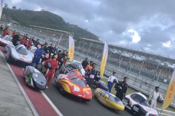 66 tim berlaga pada Shell Eco-marathon 2023 di Sirkuit Mandalika