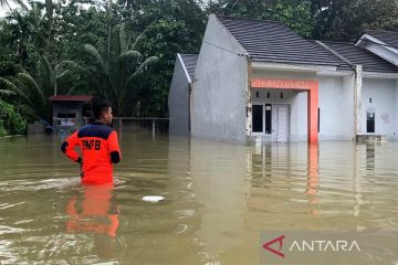 BPBD Pangandaran turunkan personel untuk tangani dampak banjir