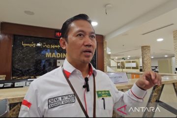 Posisi bus jamaah gelombang kedua dari Mekah ke Madinah terpantau GPS