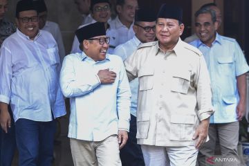 Prabowo Subianto kunjungi rumah Muhaimin Iskandar