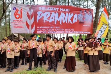 1.700 anggota Pramuka Indonesia bakal ikuti Jambore Dunia 2023
