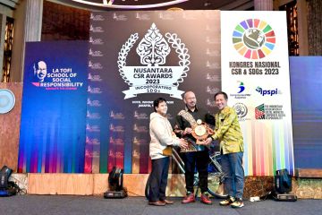 Program Kampung Hijau Energi Kalla raih penghargaan NCSR Award 2023