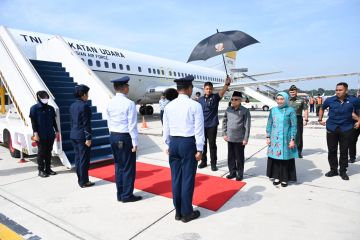 Wapres Ma'ruf tiba di Timika Papua