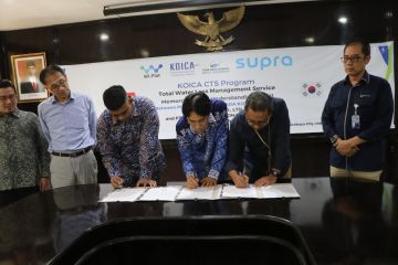 PDAM dan perusahaan Korsel kerja sama atasi kehilangan air di Surabaya