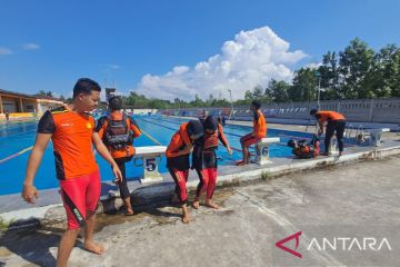 Kantor SAR Pangkalpinang gelar uji periodik bagi tenaga pencarian dan pertolongan