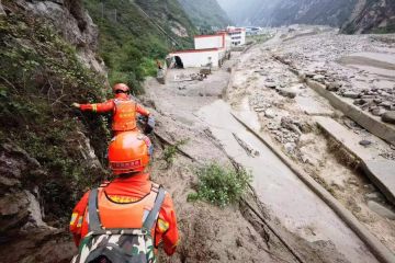 China perbarui peringatan biru untuk cuaca konvektif parah