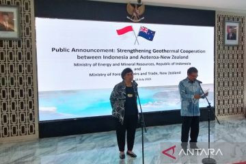 Selandia Baru memperpanjang kerja sama panas bumi dengan Indonesia