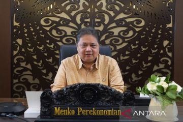 Airlangga sebut RI berkomitmen turunkan emisi karbon 358 juta ton C02e