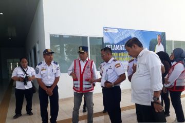 Menhub tinjau pembangunan gedung di Terminal Kediri