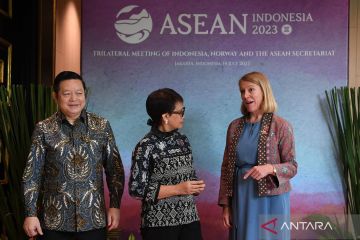 Pertemuan trilateral Indonesia - Norwegia - Sekretariat ASEAN