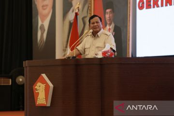 Prabowo ajak kader balas fitnah dan hinaan dengan kebaikan