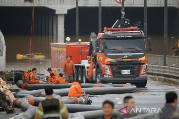 Hampir 50 orang tewas, ribuan mengungsi karena banjir di Korsel