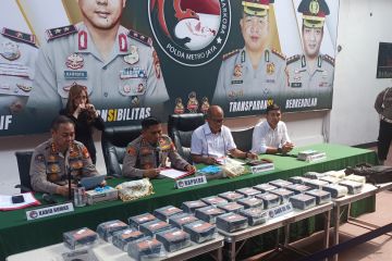 Polda Metro Jaya ungkap kasus peredaran sabu 36 kilogram di Depok