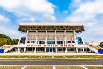 Melihat dari dekat sejumlah venue Universiade Chengdu