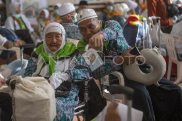 Jamaah haji gelombang II pulang ke Tanah Air mulai Rabu