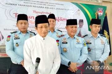 Imam Besar Istiqlal ajak napi Rutan Salemba sambut Tahun Baru Islam