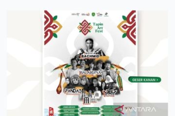 Seniman se-Kalimantan antusias ikuti Tapin Art Festival 2023