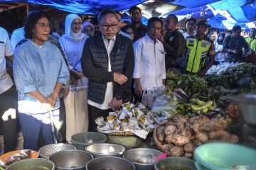 Menteri Perdagangan kunjungi Pasar Pananjung Pangandaran