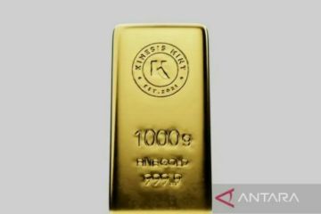 Harga emas Antam pagi ini naik Rp7.000 per gram