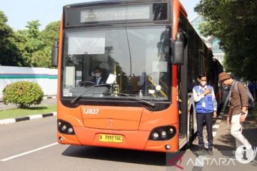 Tarif bus TransJakarta ke Bandara Soetta mungkin di atas Rp3.500