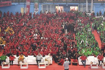 Ganjar Pranowo hadiri konsolidasi lintas partai di Bogor