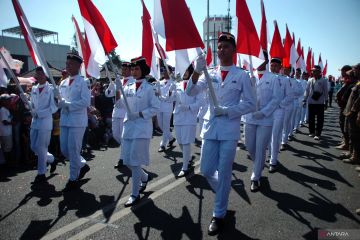 Kirab Kebangsaan dan Doa Bersama di Tegal