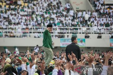 Muhaimin sindir ketidakhadiran Surya Paloh dan wakil PKS di harlah PKB