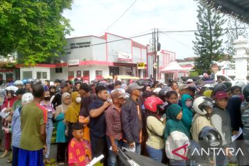 Pertamina dan Pemkab Banyuwangi operasi pasar gas elpiji 3 kilogram