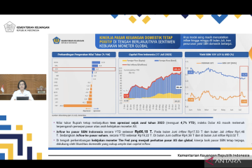 Menkeu sebut kinerja nilai tukar rupiah lebih baik dari dolar AS