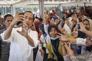 Presiden kunjungi Pasar Rakyat di Kota Malang