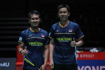 Hendra/Ahsan melaju ke 16 besar Japan Open dengan atasi keraguan