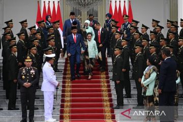 Jokowi minta perwira muda TNI-Polri siap hadapi ancaman teknologi